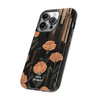 Urban Evening with Flowers, Cell Phone Case