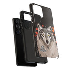 Art Deco Wolf, Cell Phone Case - Apple, Samsung, Google Pixel