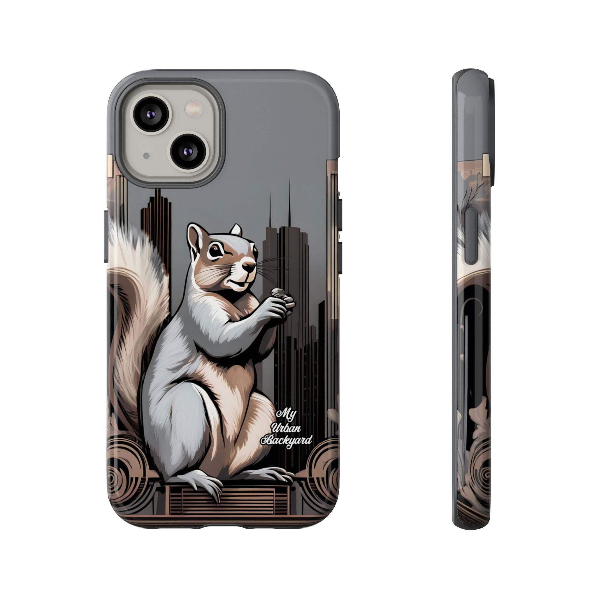 Urban Gray Squirrel, Cell Phone Case - Apple, Samsung, Google Pixel