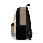 Green-Eyed Tabby Cat, Backpack