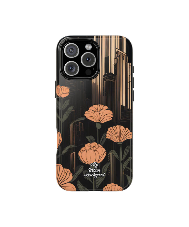 Urban Evening with Flowers, Cell Phone Case - Apple iPhone, Samsung Galaxy, Google Pixel