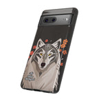 Art Deco Wolf, Cell Phone Case - Apple, Samsung, Google Pixel