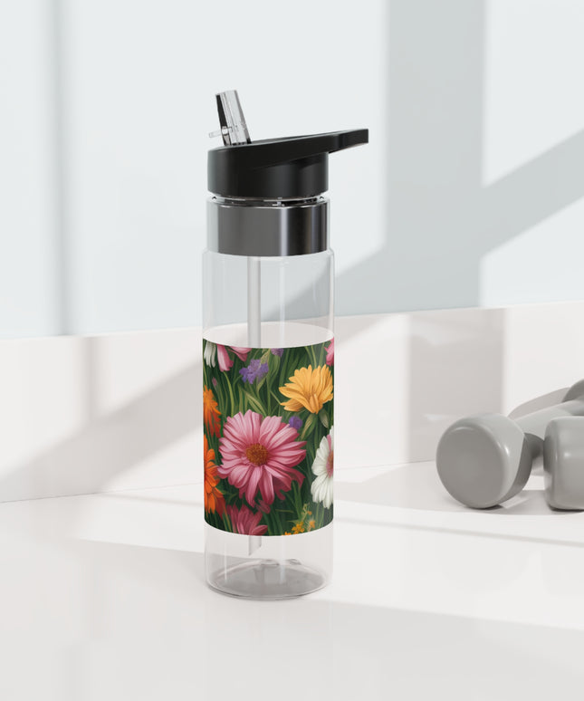 Wildflower Field, 20oz Sport Water Bottle, BPA-Free, Tritan™ plastic