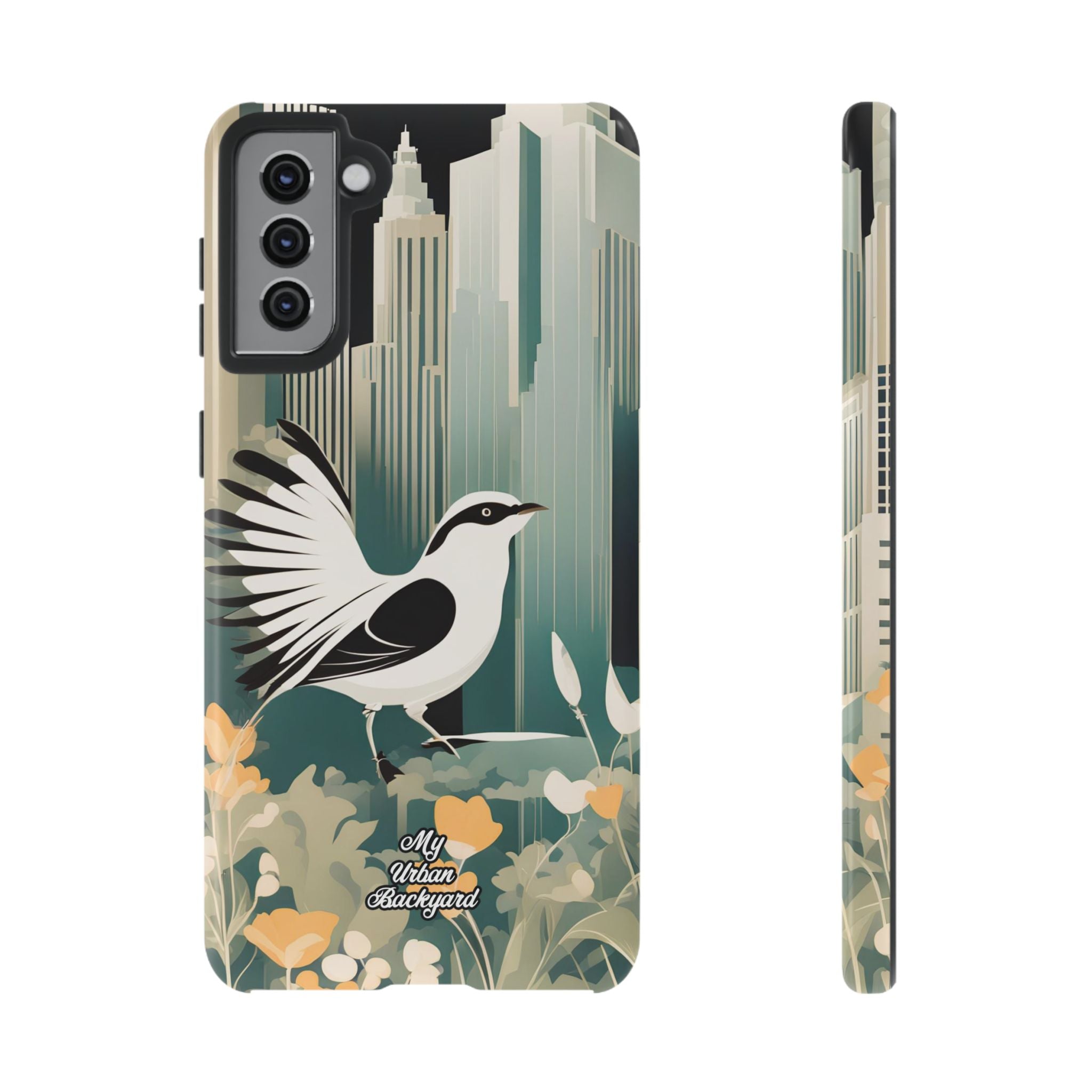 City Bird, Cell Phone Case - Apple iPhone, Samsung Galaxy, Google Pixel