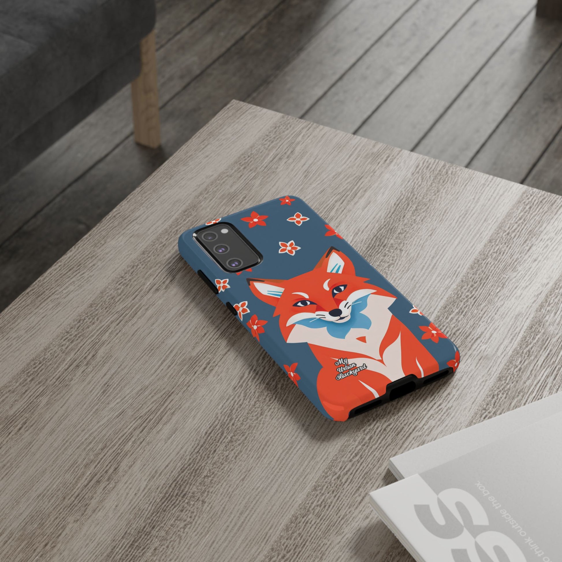 Fox with Flowers, Cell Phone Case - Apple, Samsung, Google Pixel