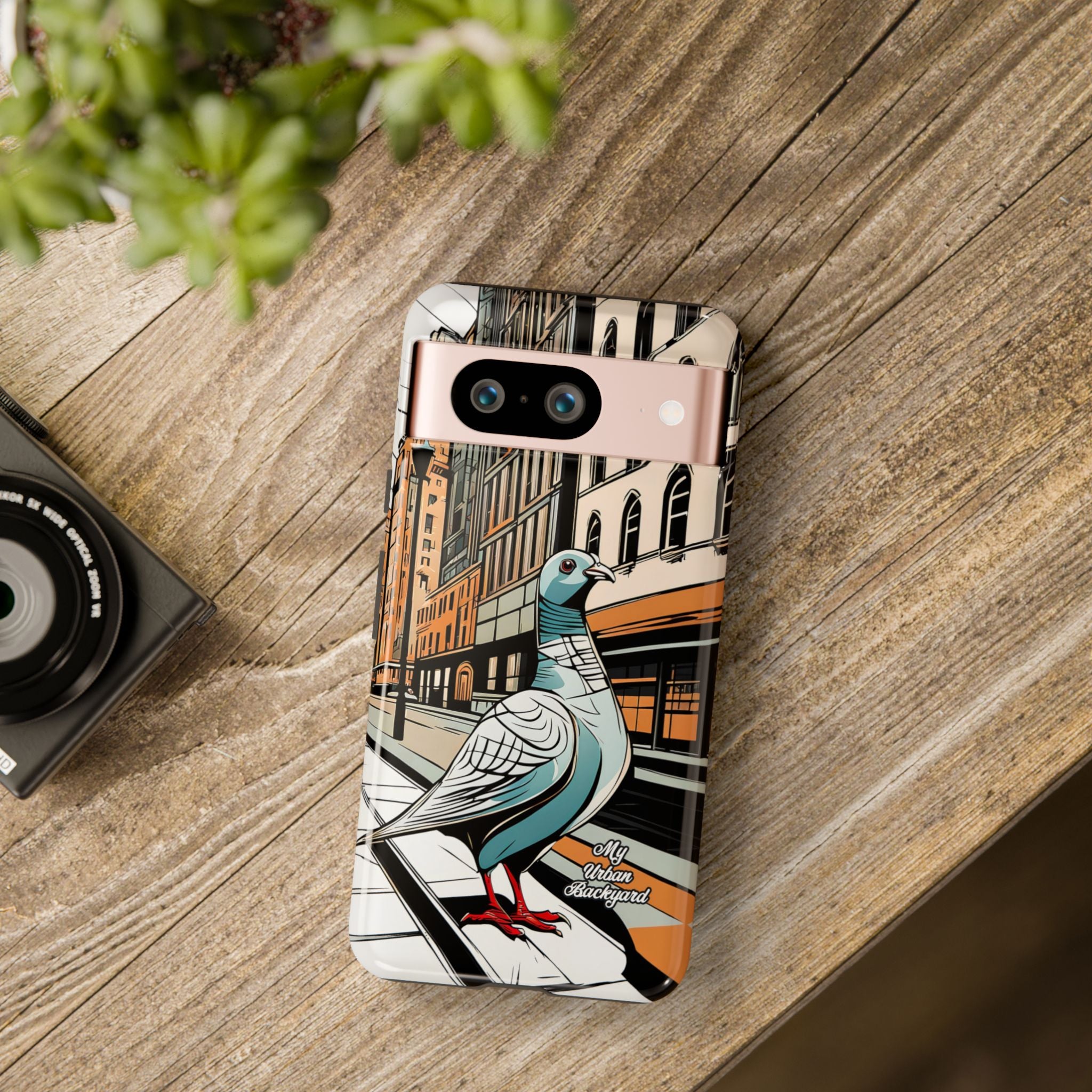 Pigeon on a City Street, Cell Phone Case - Apple, Samsung, Google Pixel