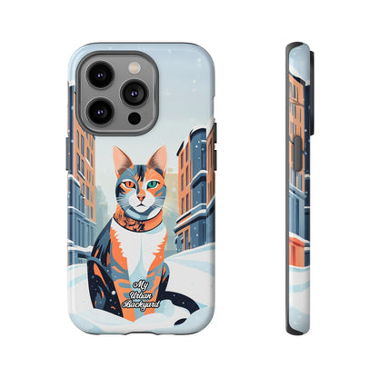 Claws Pawson in the Snow, Cell Phone Case - Apple, Samsung, or Google Pixel