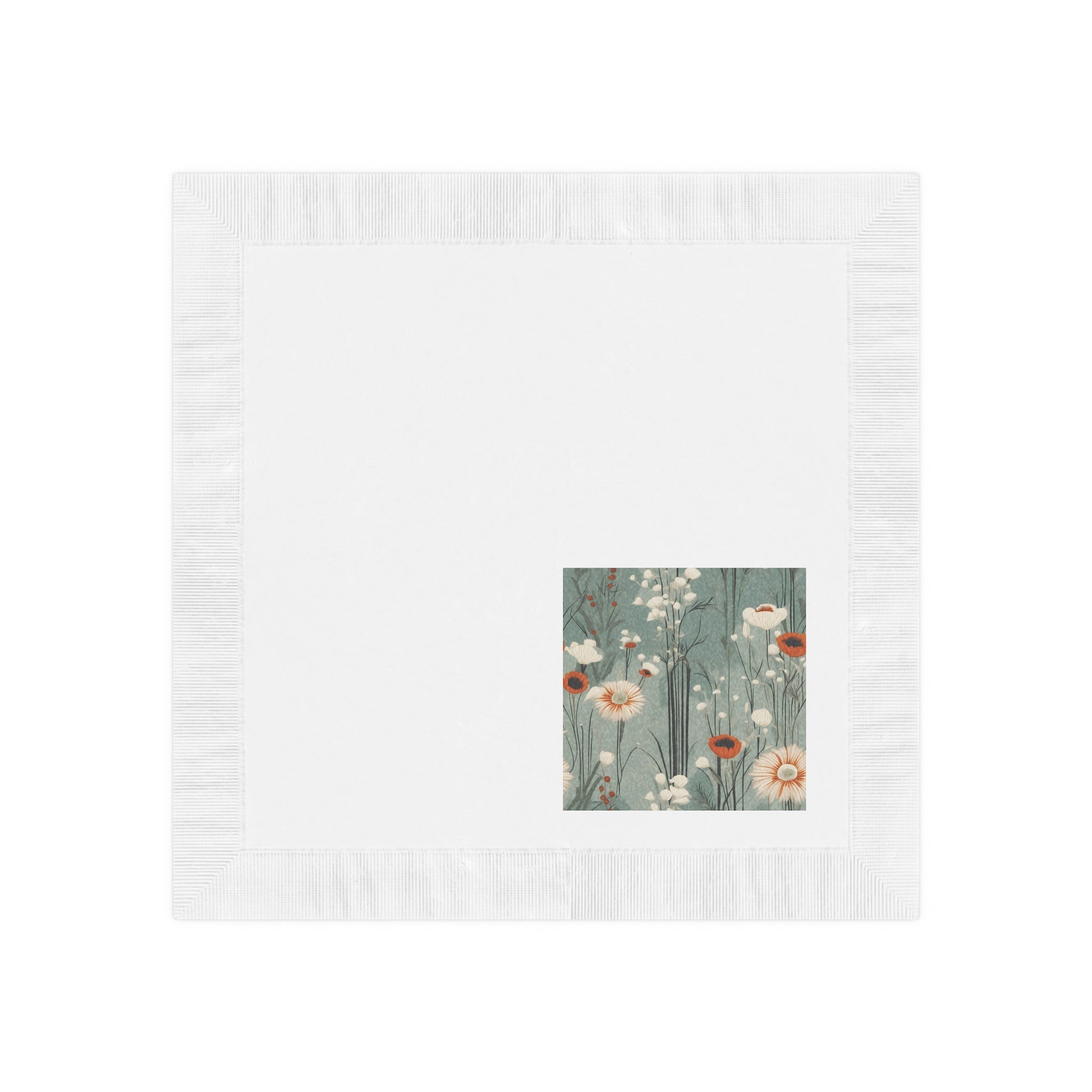 Winter Wildflowers Napkins