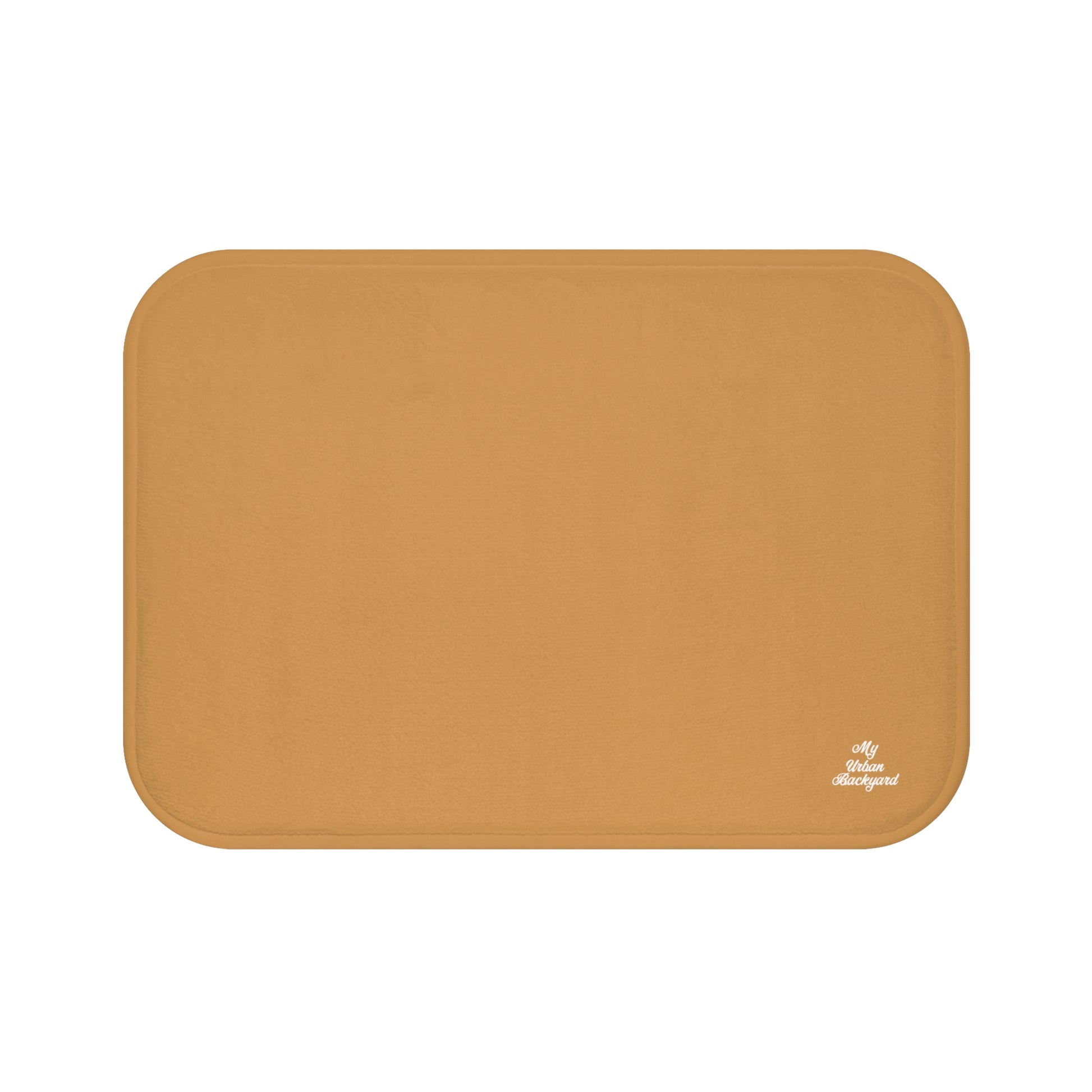 Amber Accent Color, Memory Foam Bath Mat - Cozy Bathroom Essential
