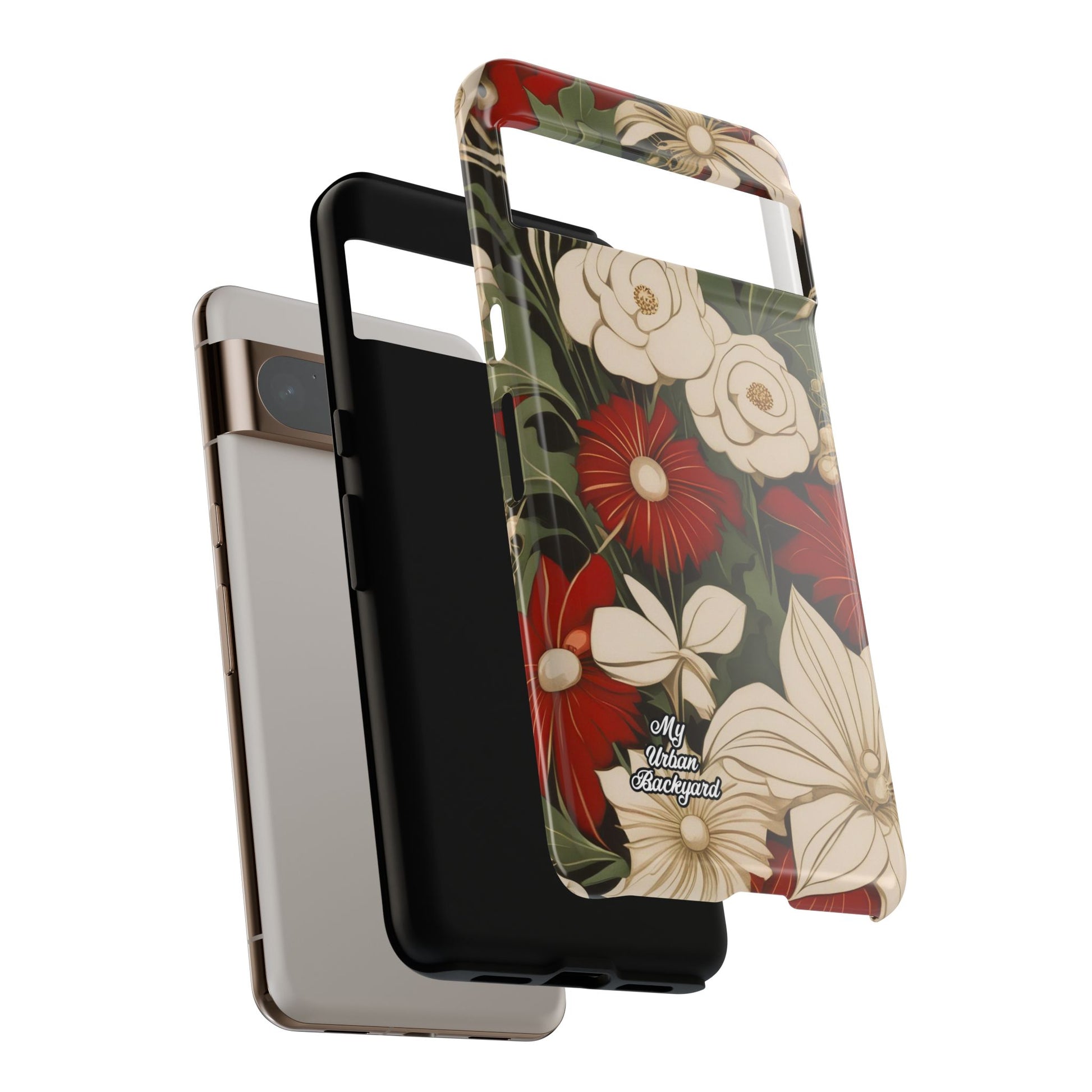 Holiday Flowers, Cell Phone Case - Apple, Samsung, Google Pixel