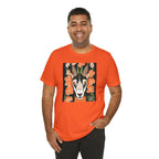 Goat with Orange Flowers, 100% Jersey Cotton T-Shirt