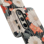 Art Deco Flowers, Cell Phone Case - Apple, Samsung, Google Pixel