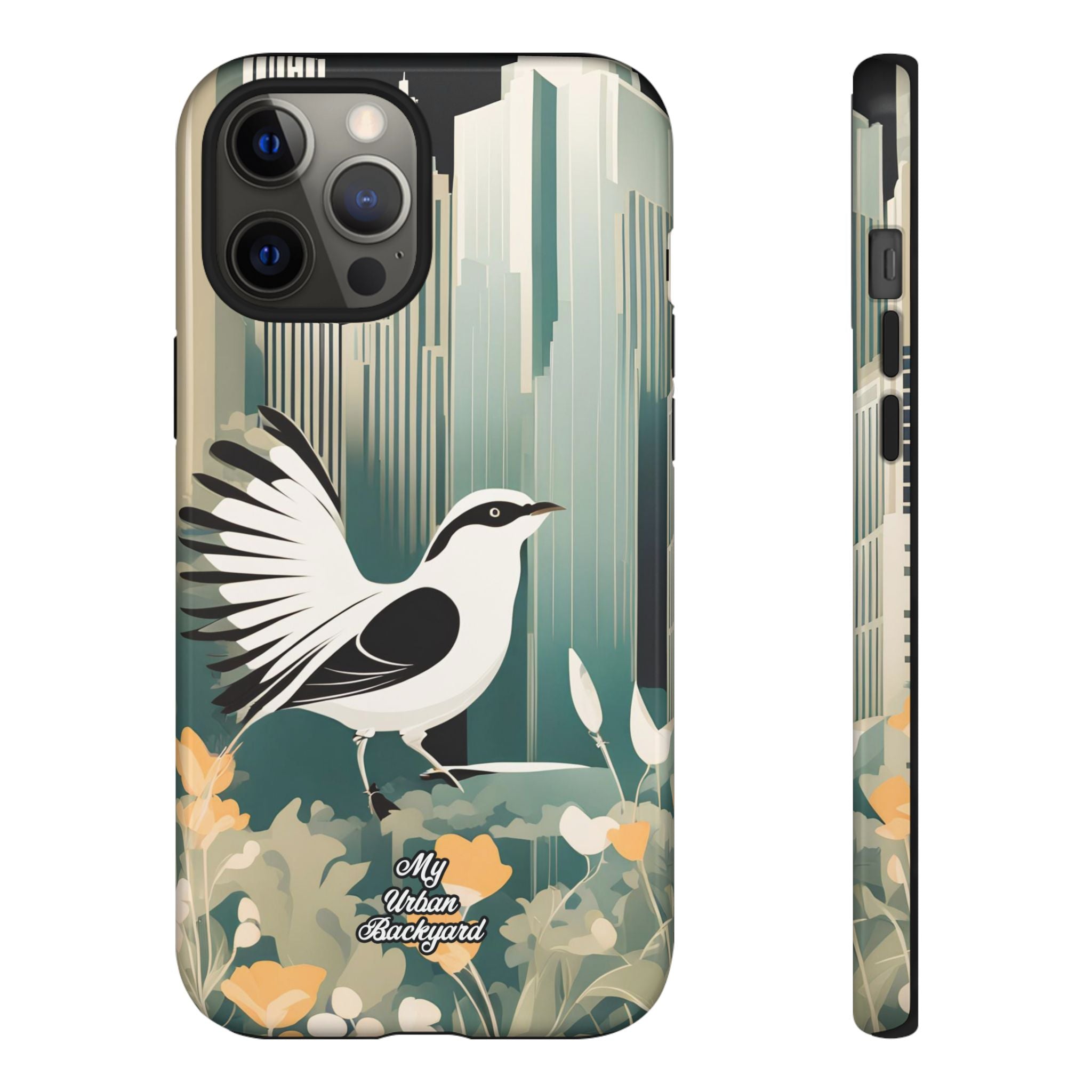 City Bird, Cell Phone Case - Apple iPhone, Samsung Galaxy, Google Pixel