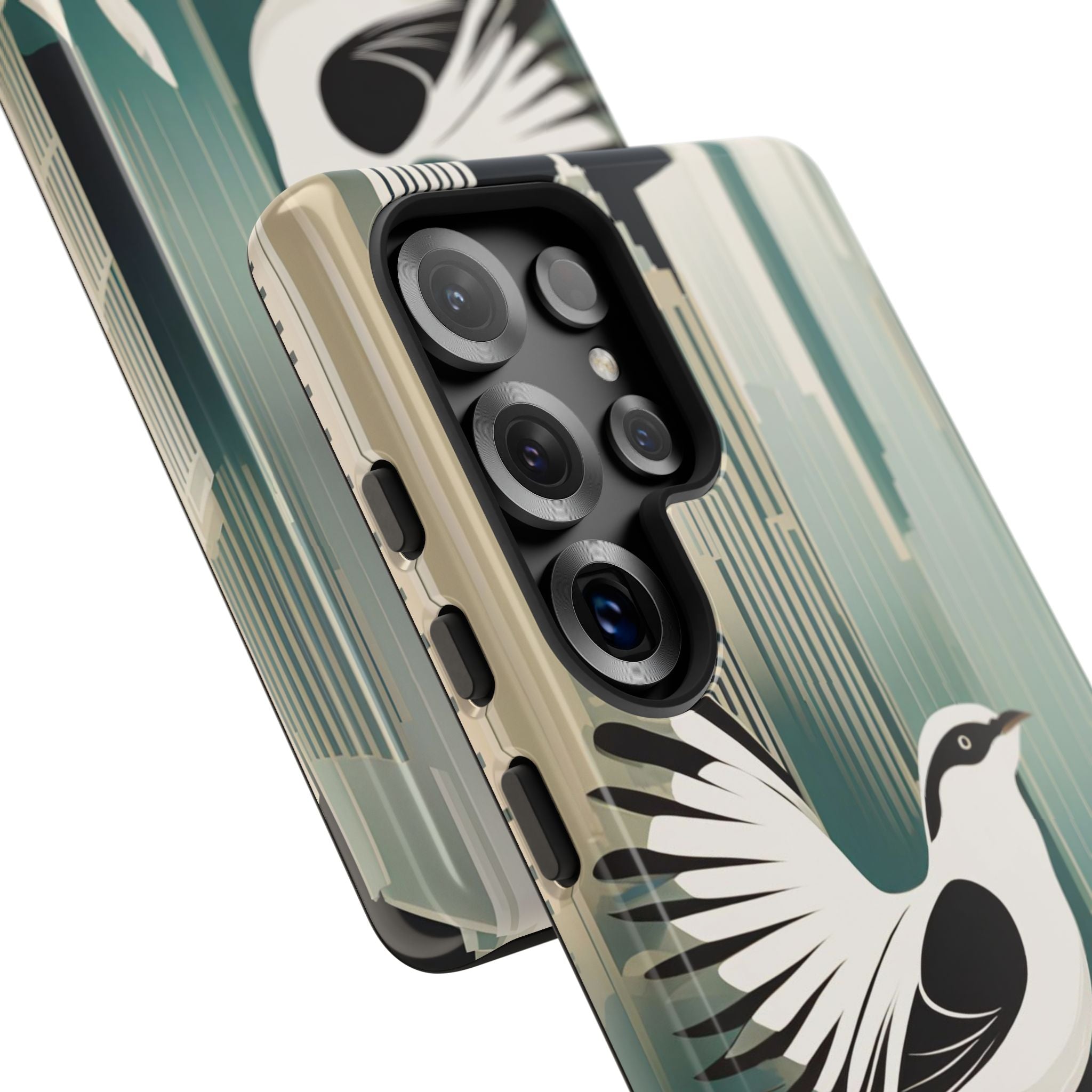 City Bird, Cell Phone Case - Apple iPhone, Samsung Galaxy, Google Pixel