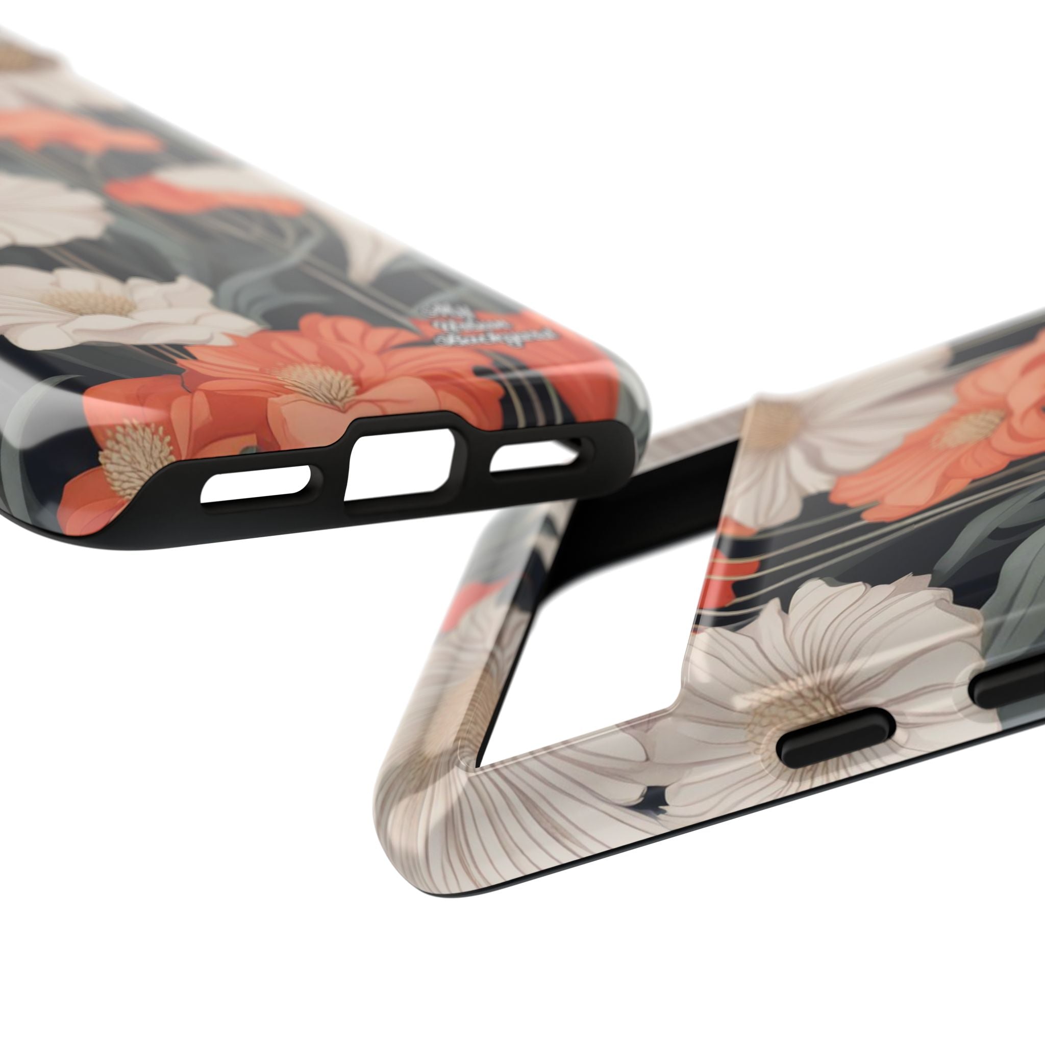 Art Deco Flowers, Cell Phone Case - Apple, Samsung, Google Pixel