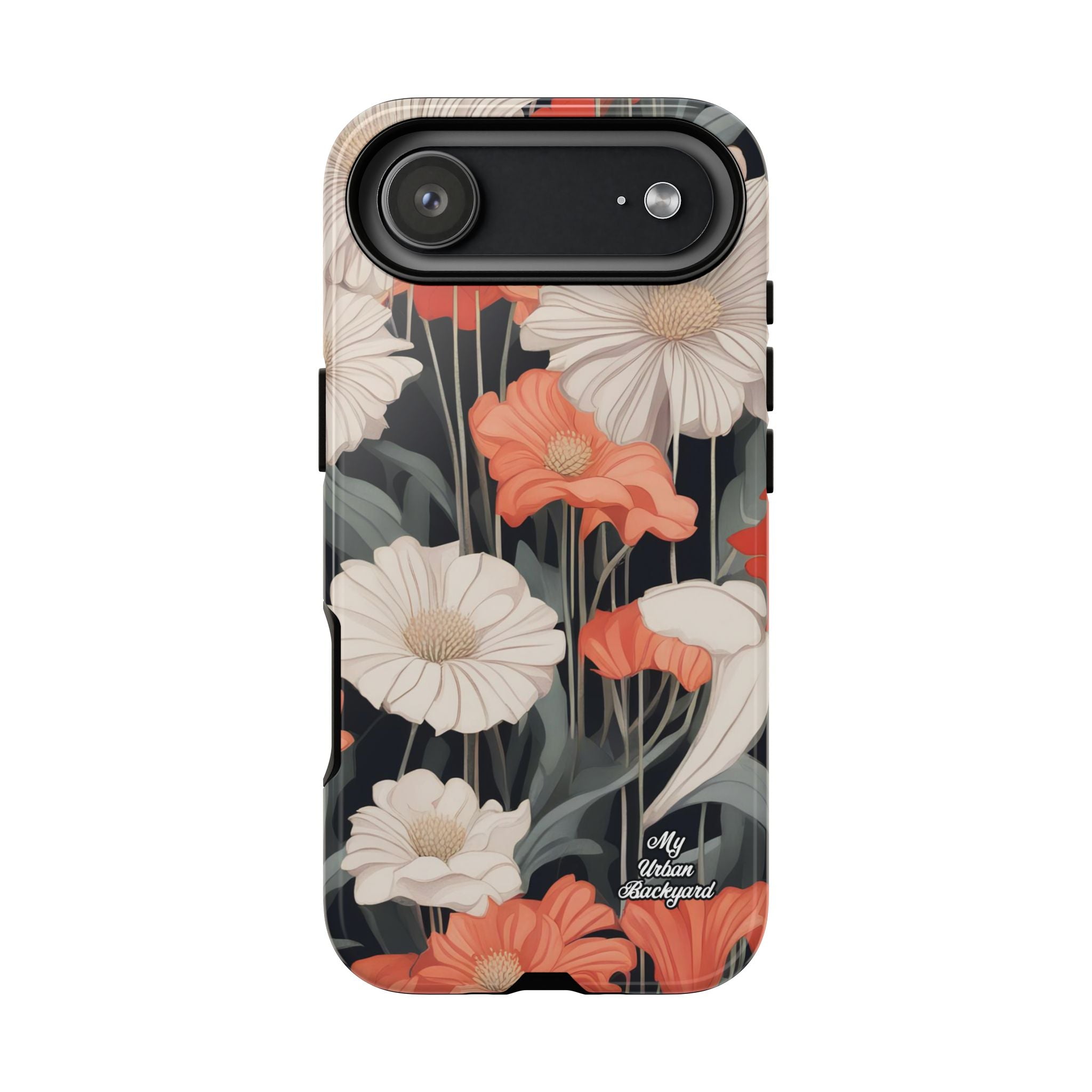 Art Deco Flowers, Cell Phone Case - Apple, Samsung, Google Pixel