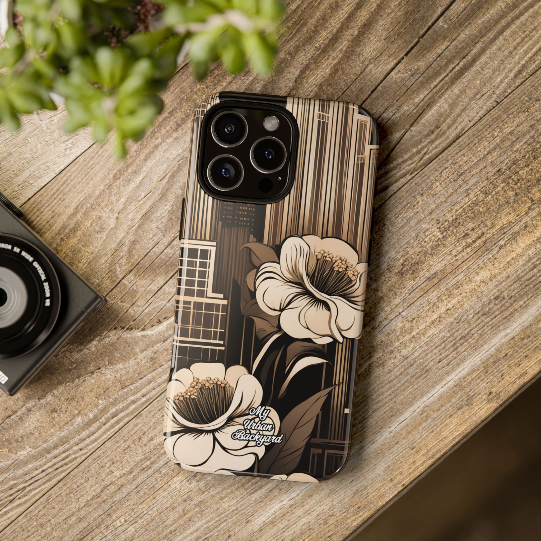 City Flowers, Cell Phone Case - Apple, Samsung, Google Pixel