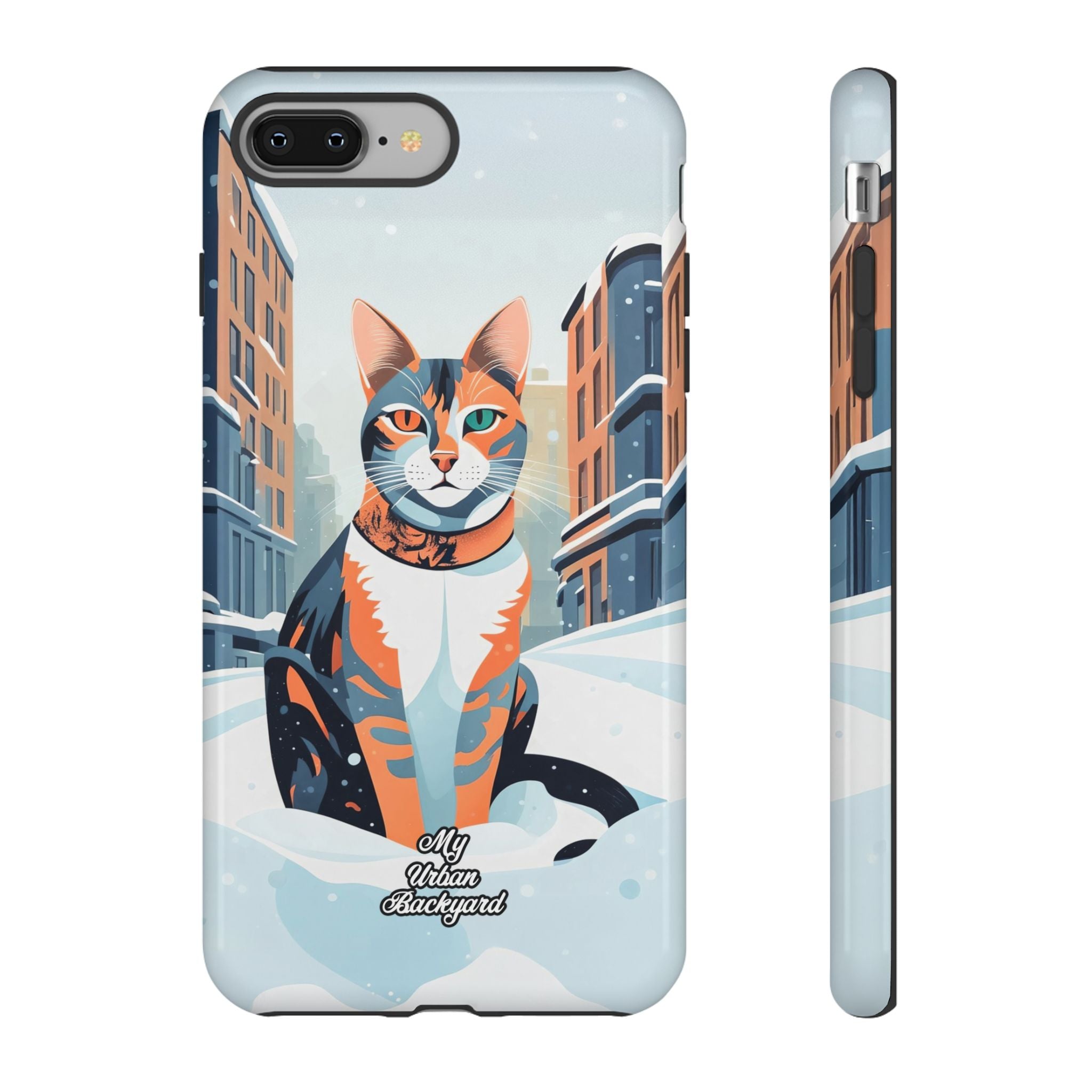 Claws Pawson in the Snow, Cell Phone Case - Apple, Samsung, Google Pixel