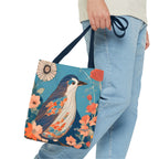 Colorful Bird Tote Bag with Cotton Handles For Everyday Use, 3 Sizes