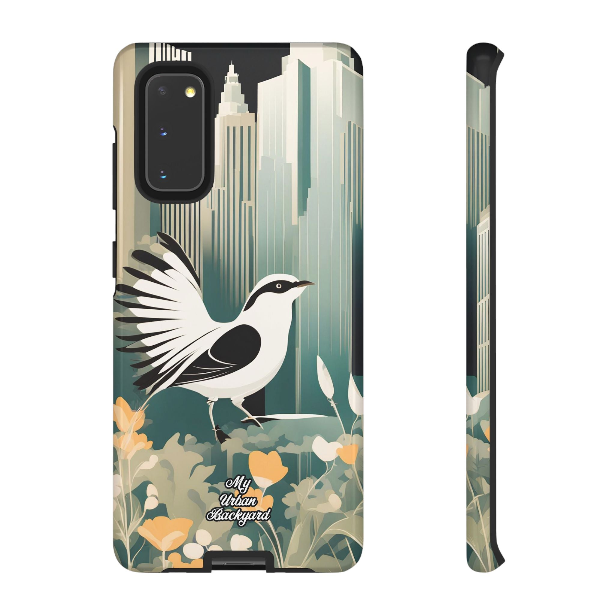 City Bird, Cell Phone Case - Apple iPhone, Samsung Galaxy, Google Pixel