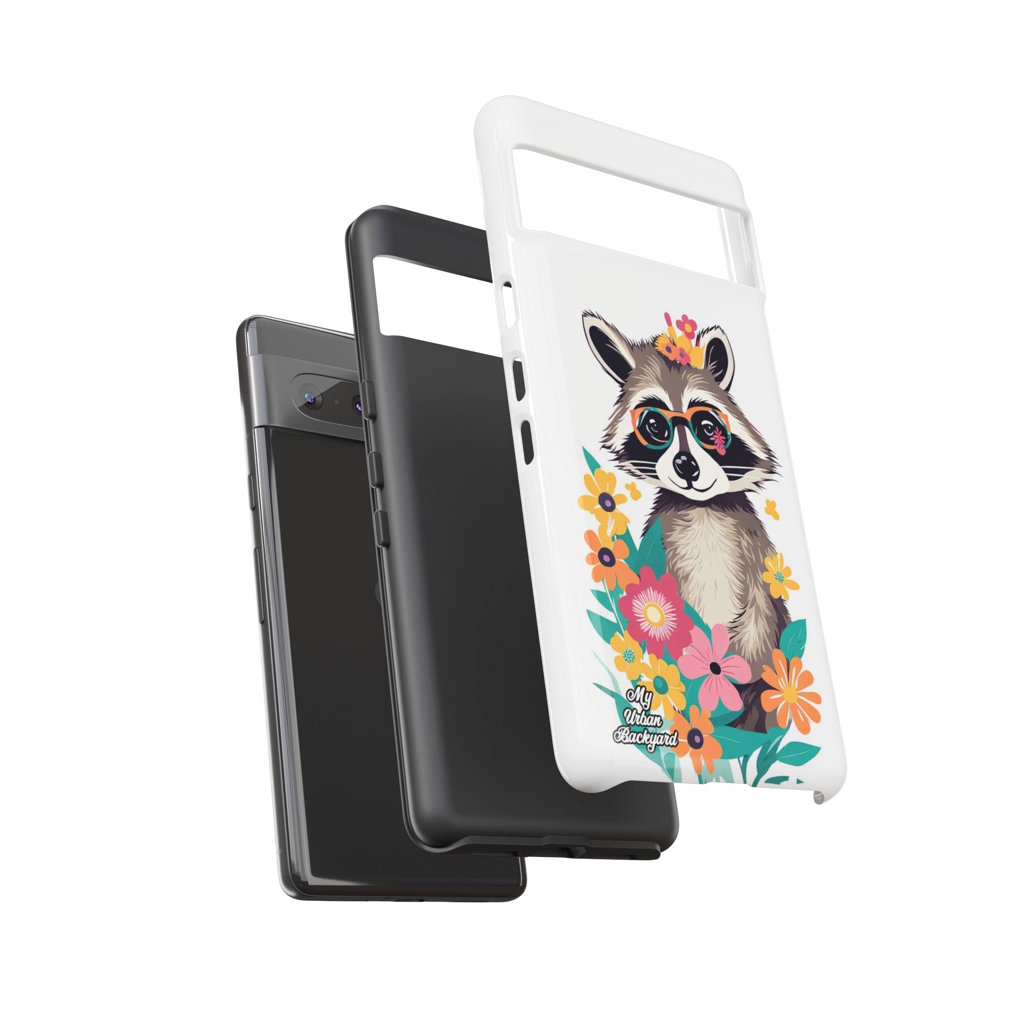 Raccoon with Glasses, Cell Phone Case - Apple, Samsung or Google Pixel