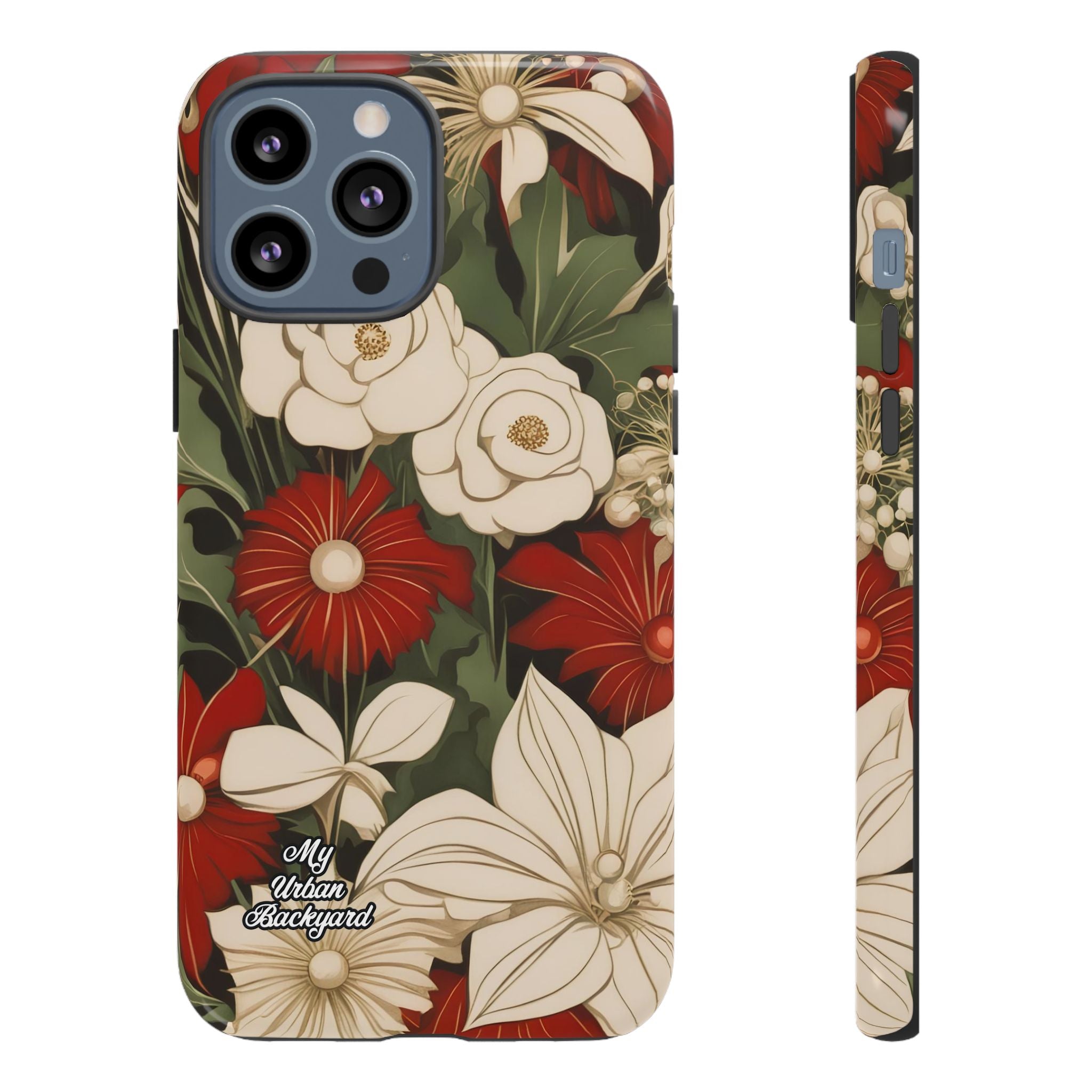 Holiday Flowers, Cell Phone Case - Apple, Samsung, Google Pixel