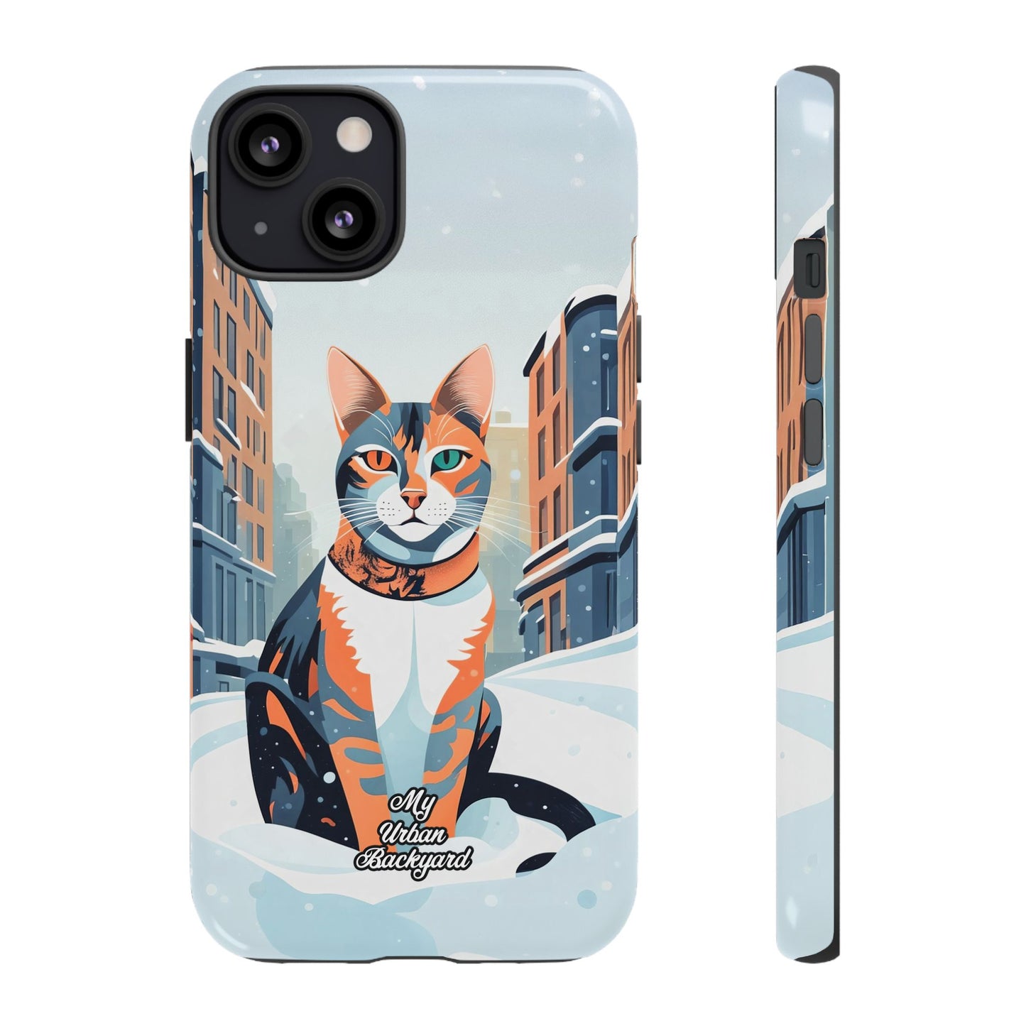 Claws Pawson in the Snow, Cell Phone Case - Apple, Samsung, or Google Pixel