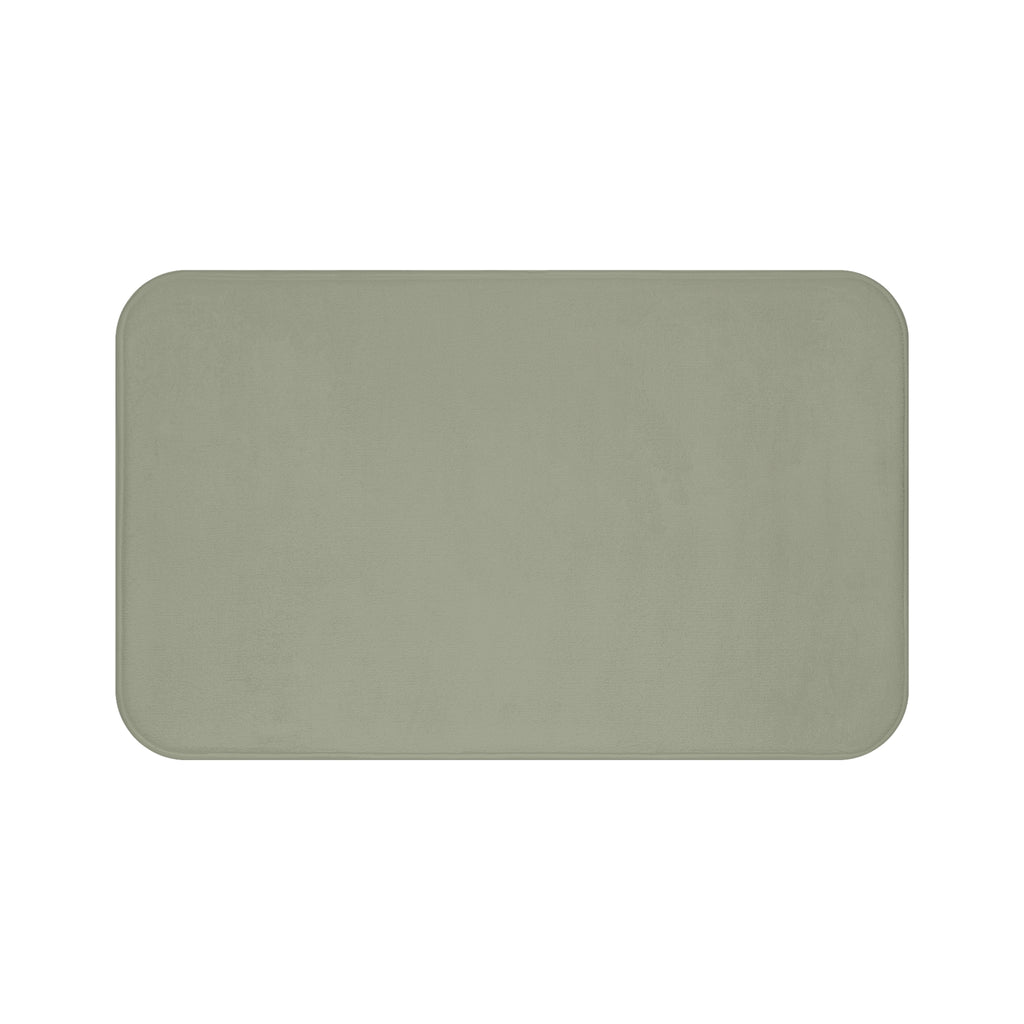 Sage Memory Foam Bath Mat — Soft Absorbent Bathroom Rug, 2 sizes