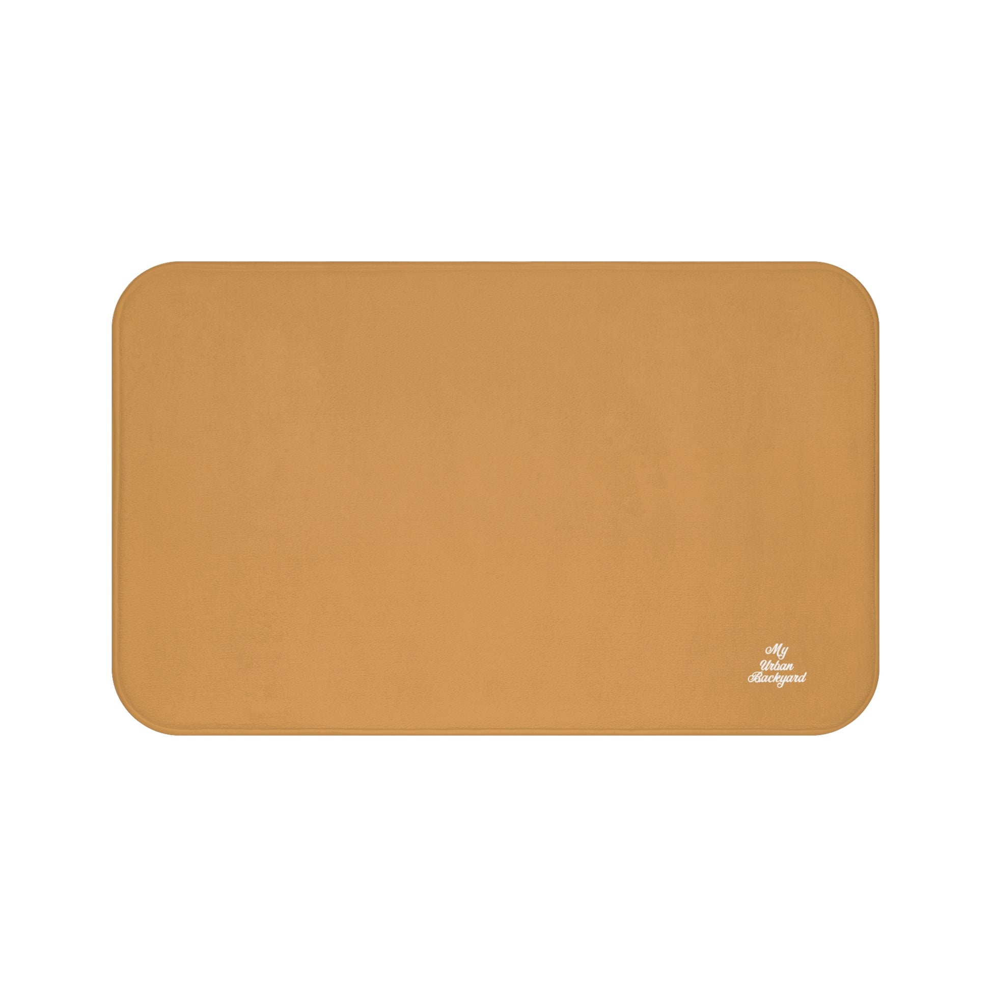 Amber Accent Color, Memory Foam Bath Mat - Cozy Bathroom Essential