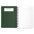 Cityscape Coyote Spiral Notebook