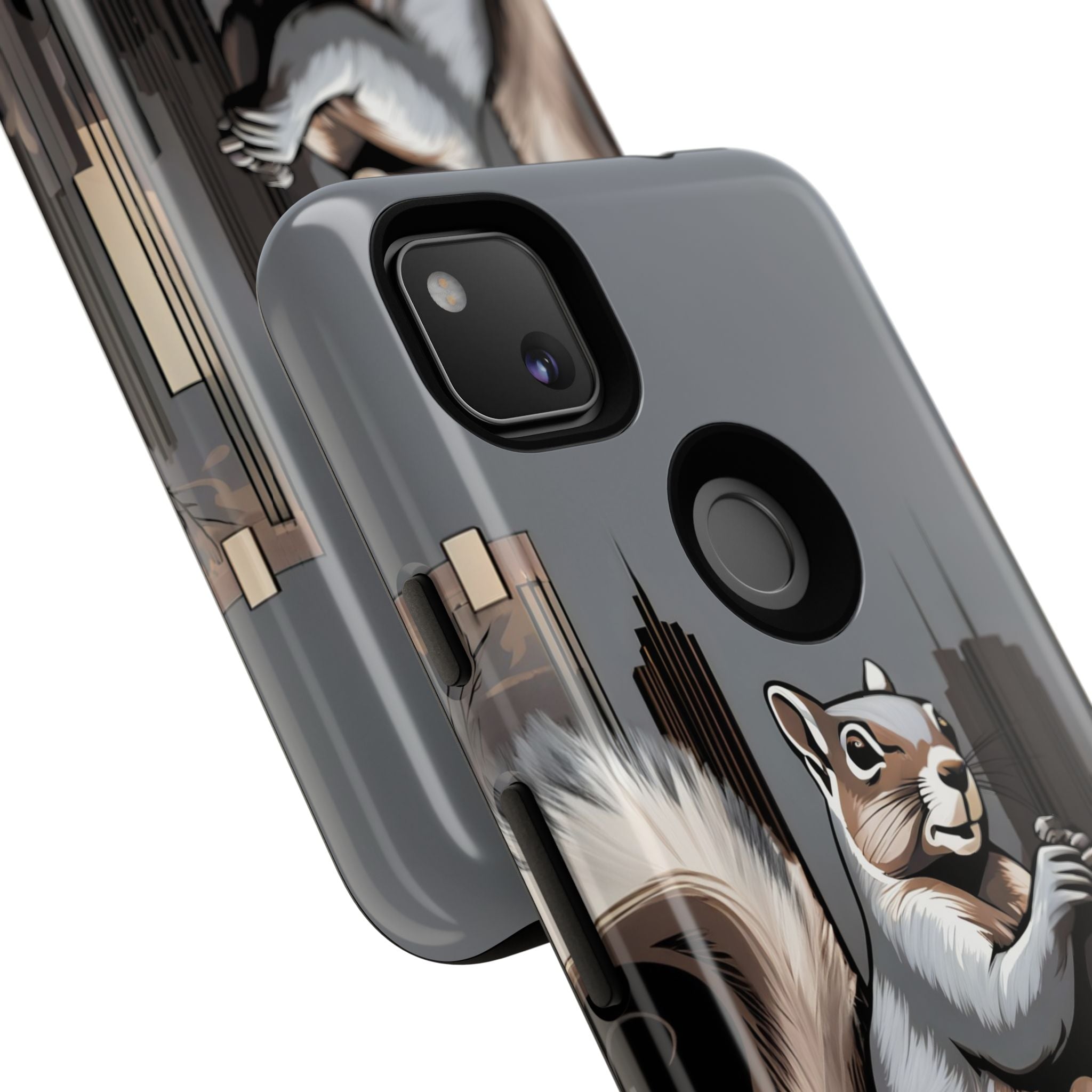 Urban Gray Squirrel, Cell Phone Case - Apple, Samsung, Google Pixel