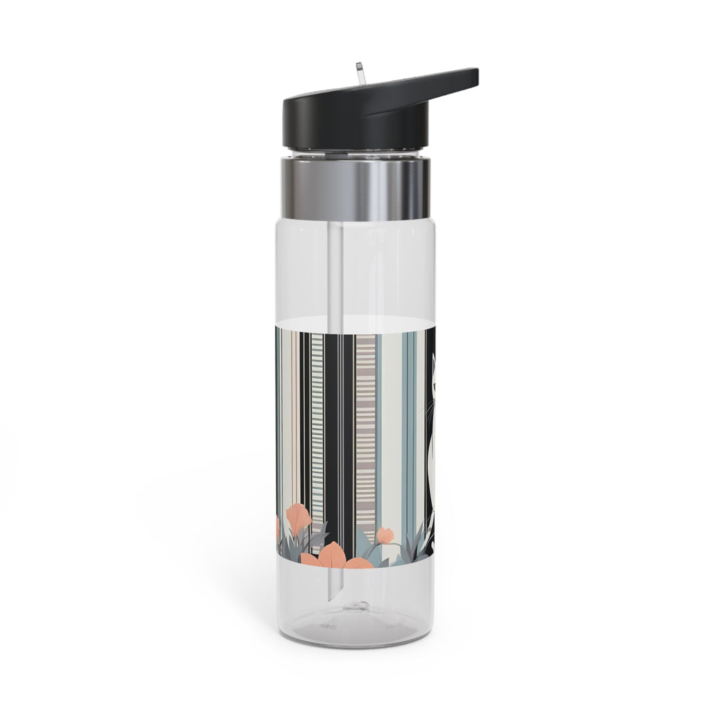 Navi Starbloom, Cat 20oz Sport Water Bottle, BPA-Free, Tritan™ plastic