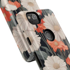 Art Deco Flowers, Cell Phone Case - Apple, Samsung, Google Pixel
