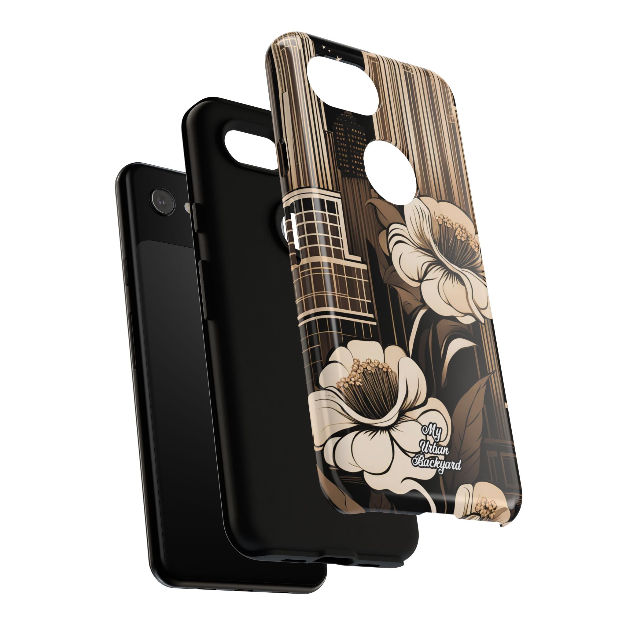 City Flowers, Cell Phone Case - Apple, Samsung, Google Pixel