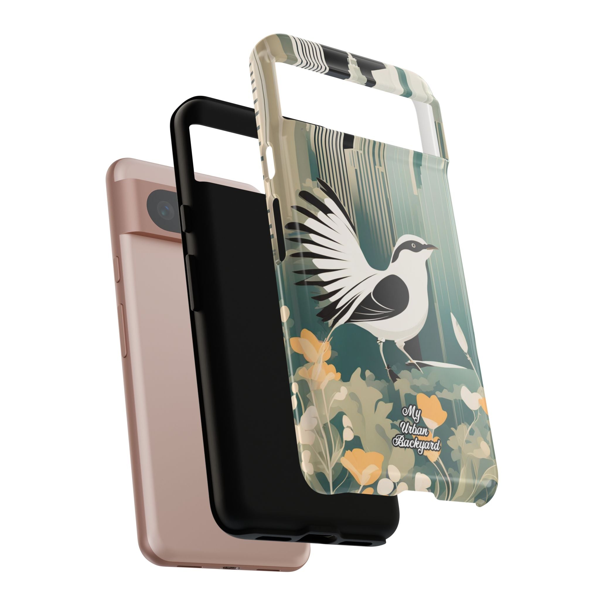 City Bird, Cell Phone Case - Apple iPhone, Samsung Galaxy, Google Pixel