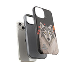 Art Deco Wolf, Cell Phone Case - Apple, Samsung, Google Pixel