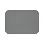 Grey Memory Foam Bath Mat — Soft Absorbent Bathroom Rug, 2 sizes