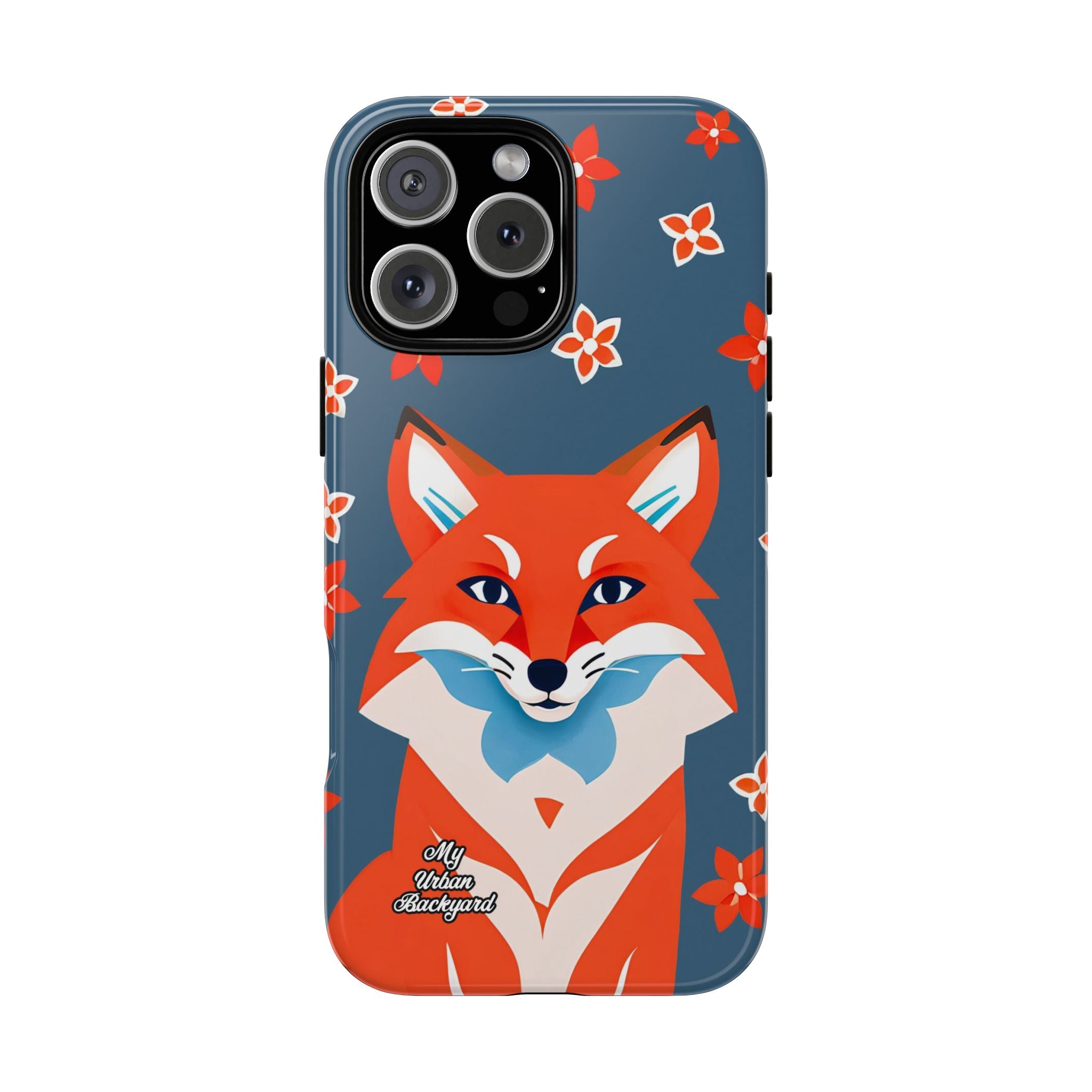 Fox with Flowers, Cell Phone Case - Apple, Samsung, Google Pixel