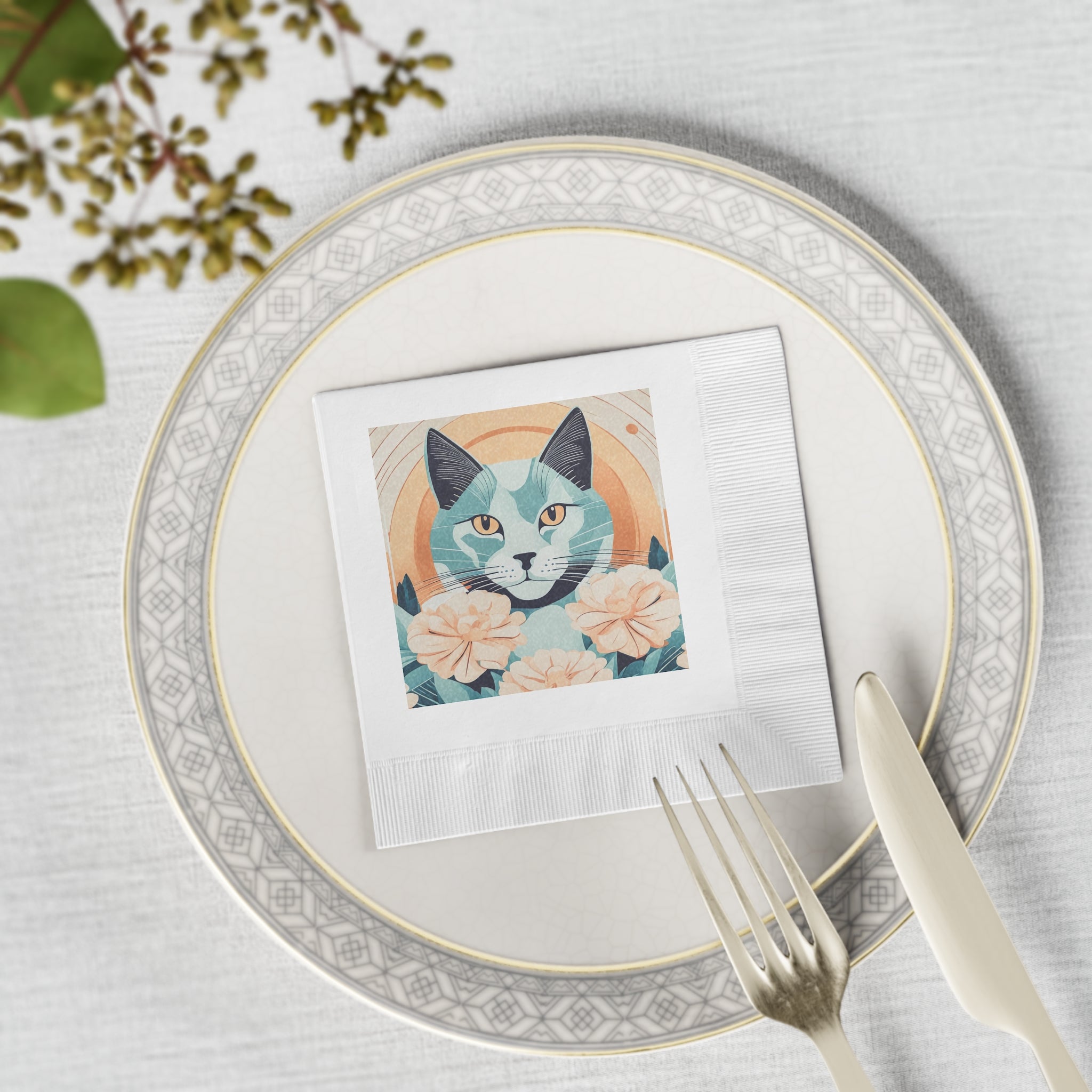 Leo Bluemane, Cat Napkins