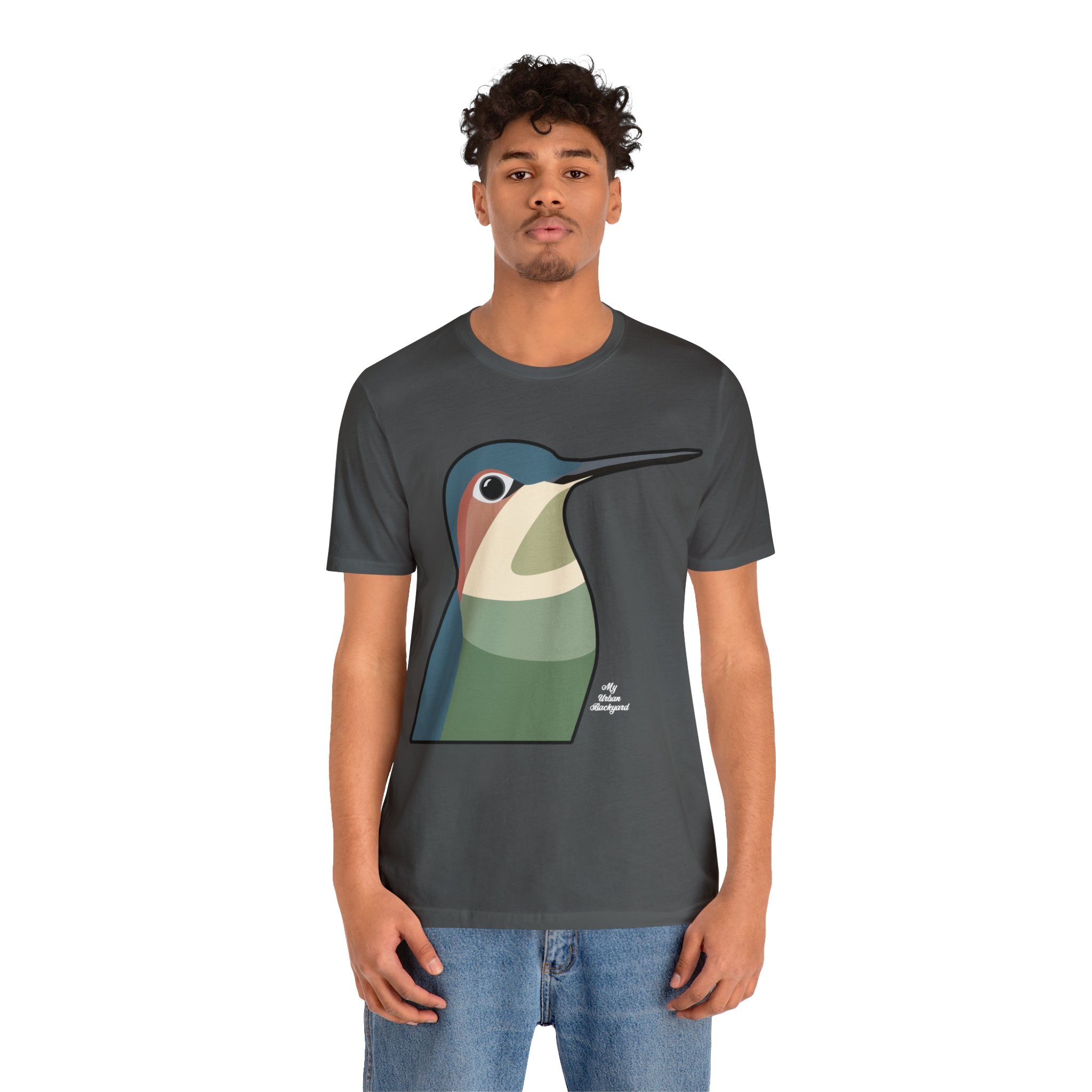 Hummingbird Ryoko, Soft 100% Jersey Cotton T-Shirt, Unisex, Short Sleeve, Retail Fit