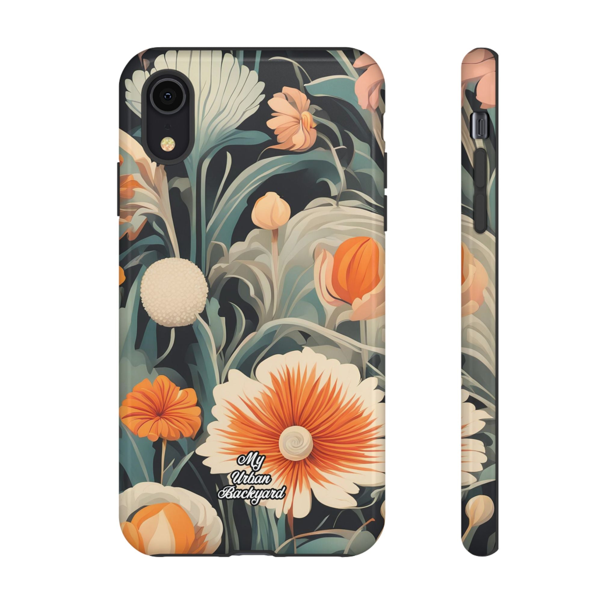 Orange and White Flowers, Cell Phone Case - Apple, Samsung, Google Pixel