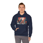 Urban Wolf, Unisex Hoodie w Front Pocket