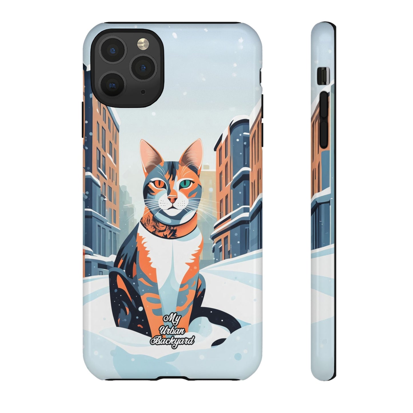 Claws Pawson in the Snow, Cell Phone Case - Apple, Samsung, or Google Pixel