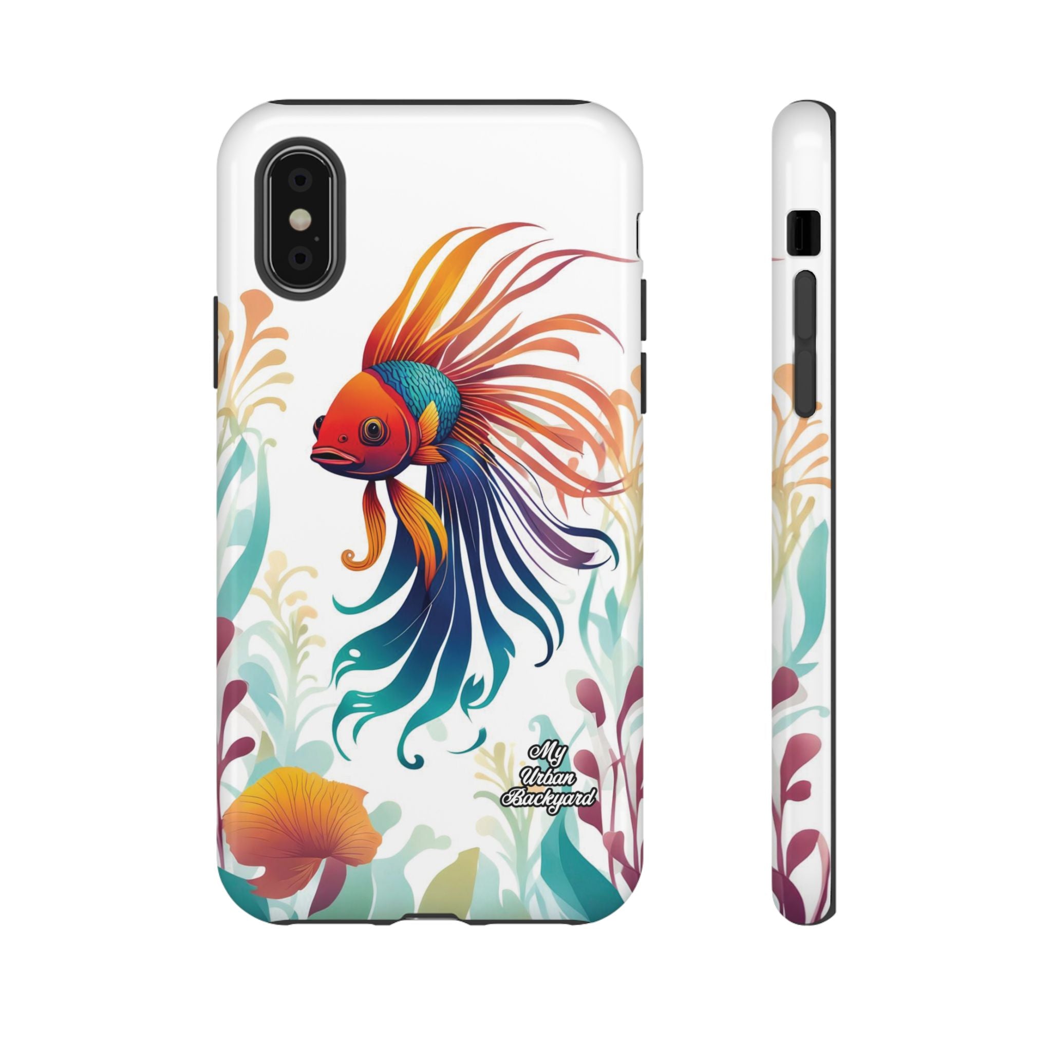 Colorful Betta Fish, Cell Phone Case - Apple, Samsung or Google Pixel