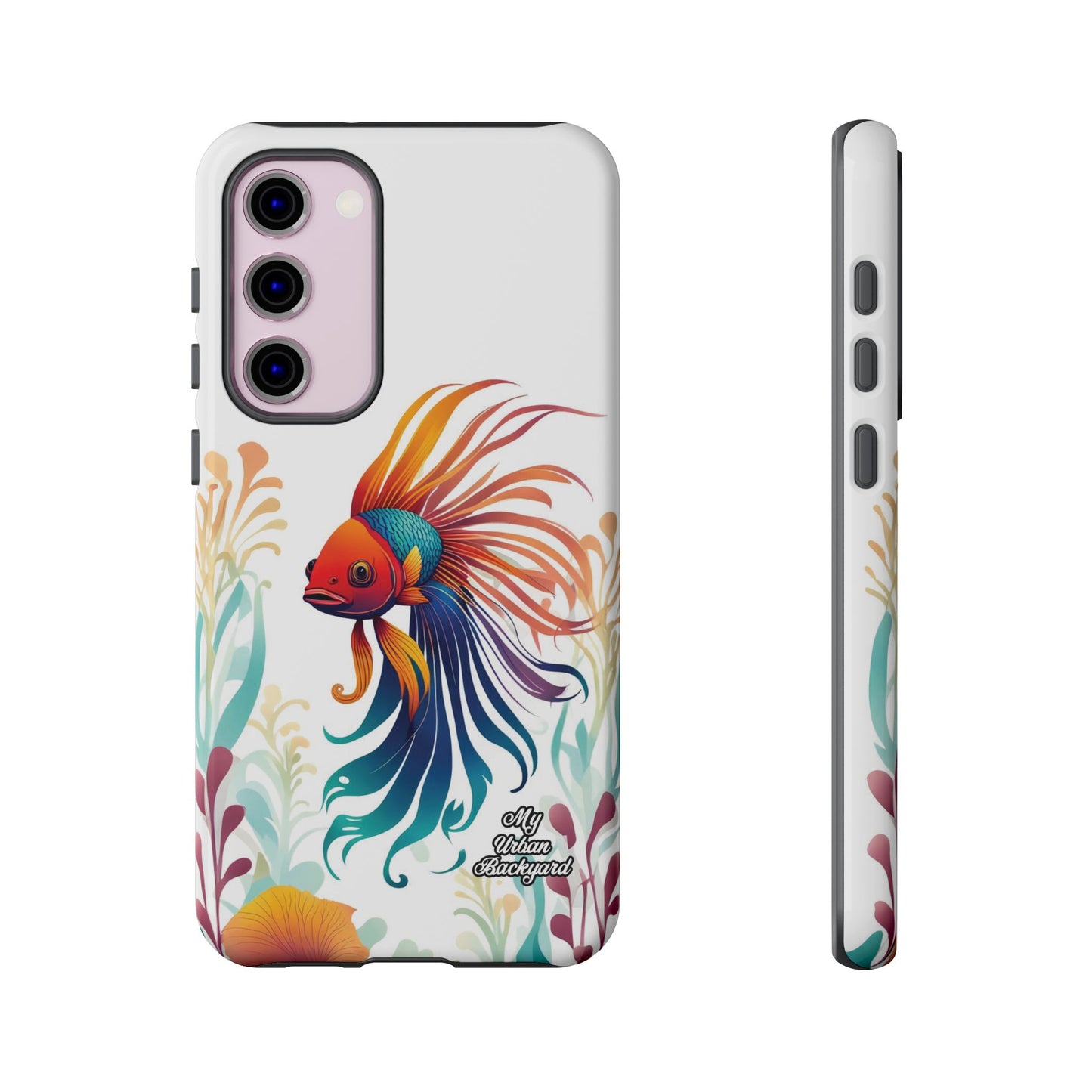 Colorful Betta Fish, Cell Phone Case - Apple, Samsung or Google Pixel