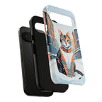 Claws Pawson in the Snow, Cell Phone Case - Apple, Samsung, Google Pixel
