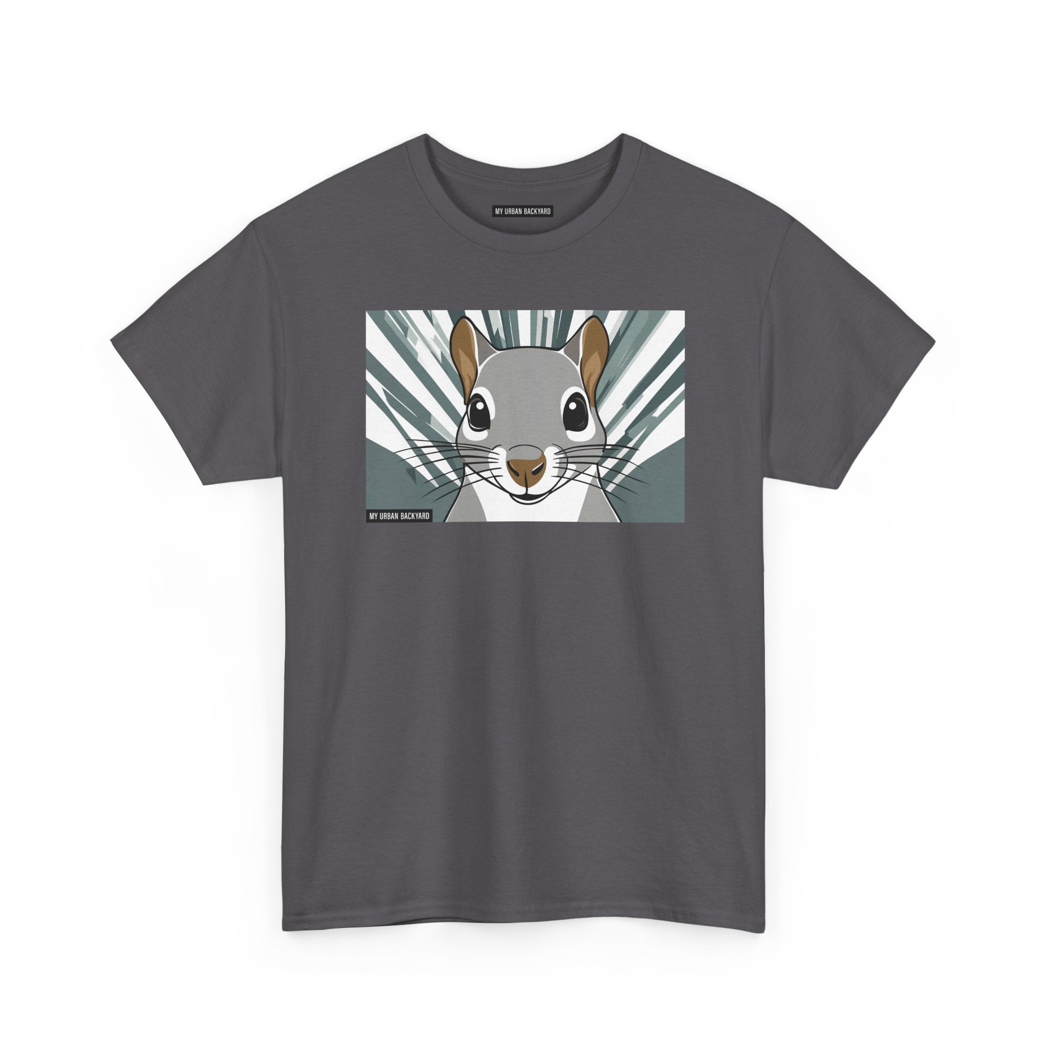 Cute Squirrel Graphic Tee, Unisex Cotton T-Shirt, Nature Lover Gift, Animal Art Top, Casual Wear