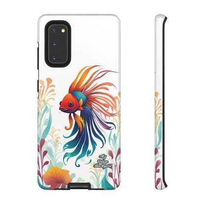 Colorful Betta Fish, Cell Phone Case - Apple, Samsung or Google Pixel