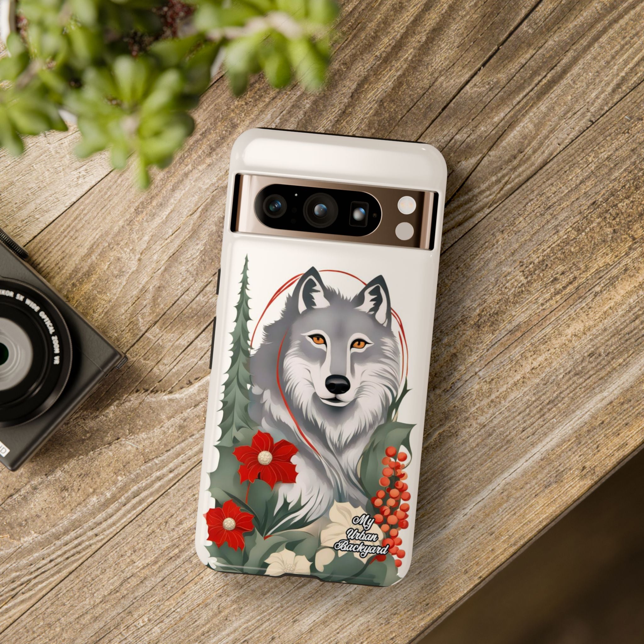 Winter Wolf, Cell Phone Case - Apple, Samsung, Google Pixel