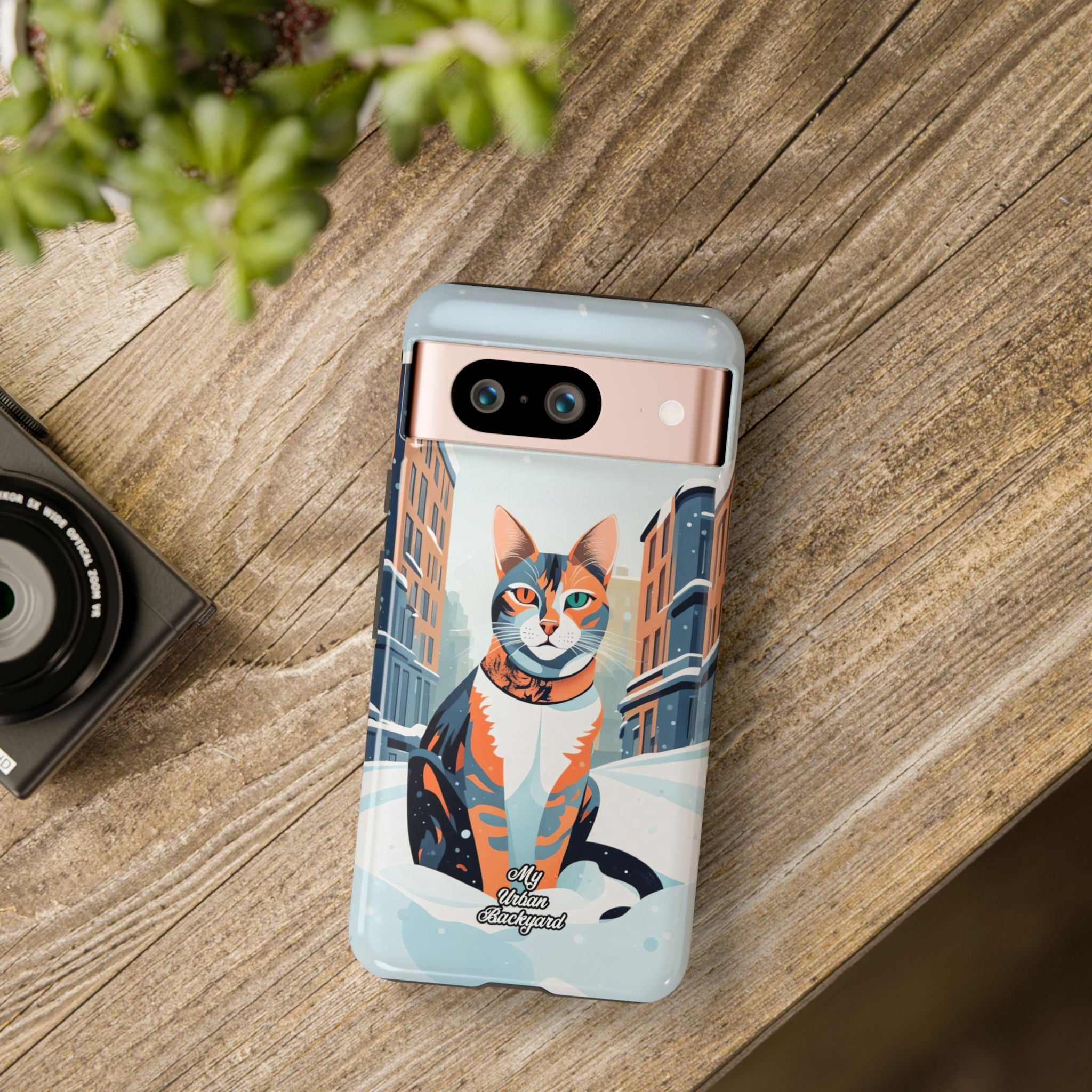 Claws Pawson in the Snow, Cell Phone Case - Apple, Samsung, Google Pixel